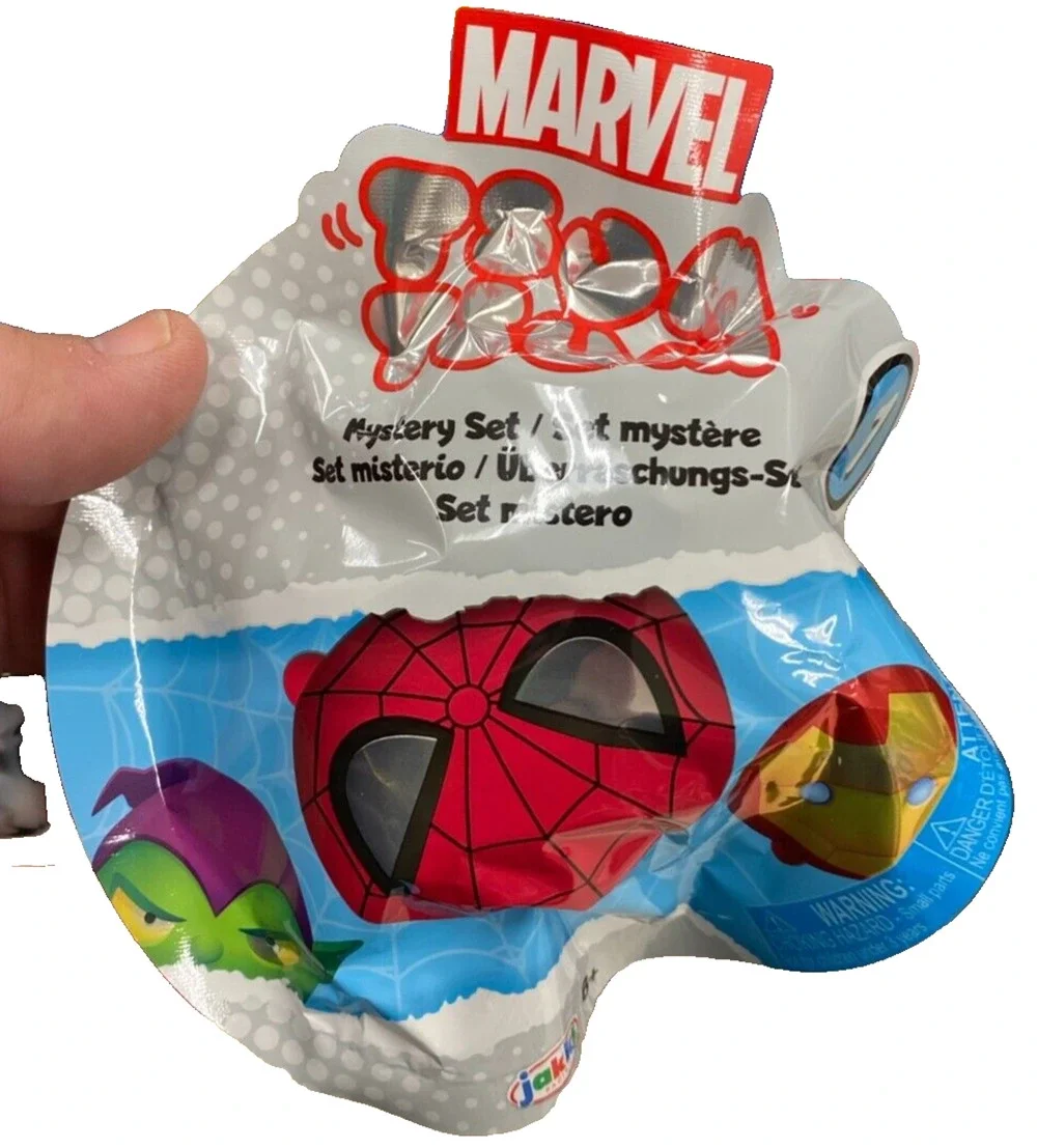 Marvel Tsum Tsum Series 1 Vinyl Large Groot and Sm Rocket Sealed Inner Plastic